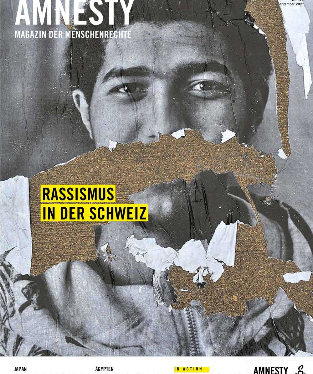 Cover des Magazins zu Rassimus in der Schweiz