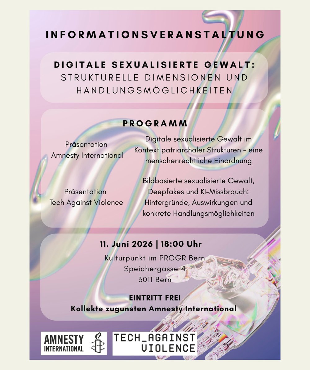 Flyer der Veranstaltung