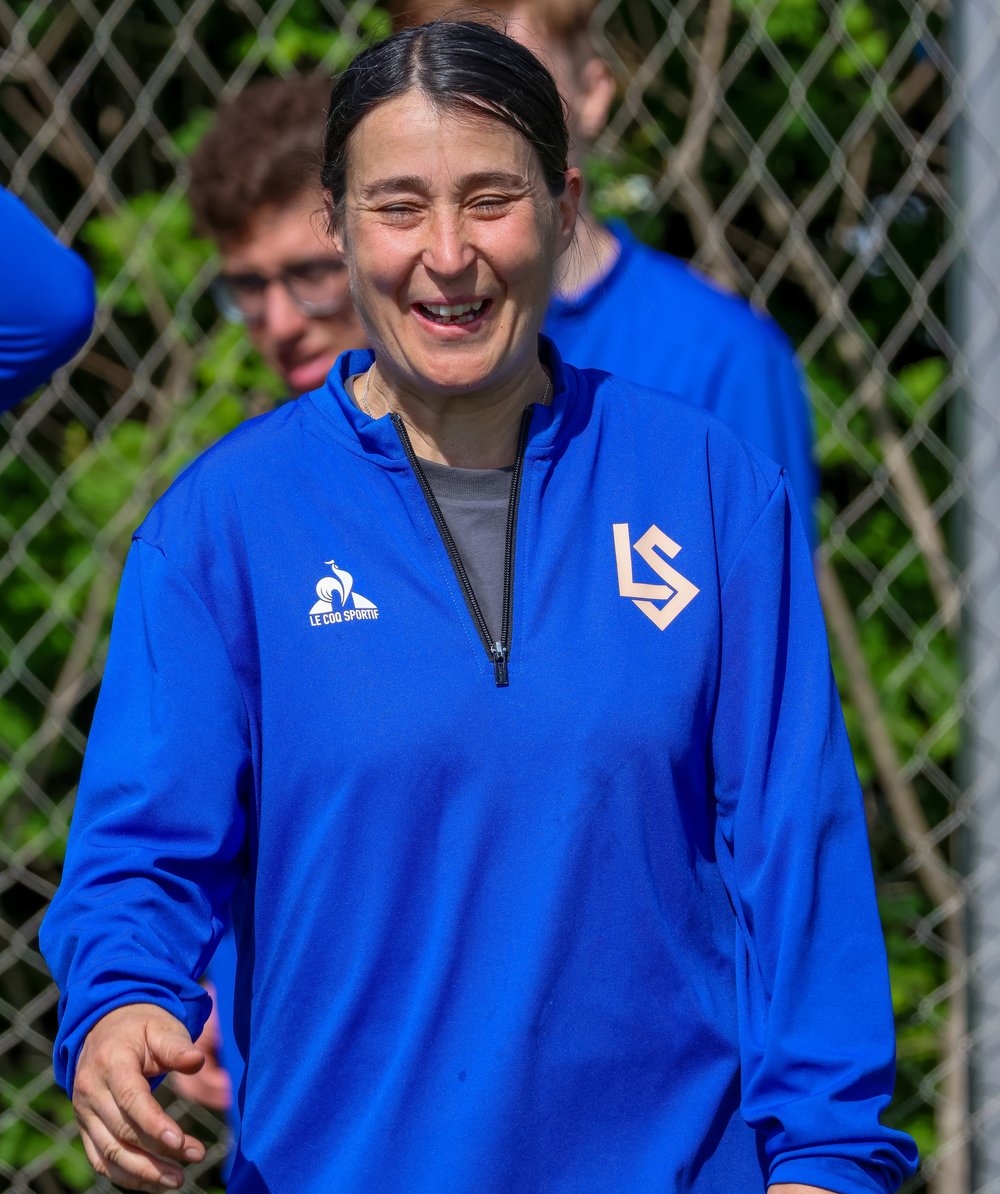 Portrait de Susie, la gardienne de but du LS4All.