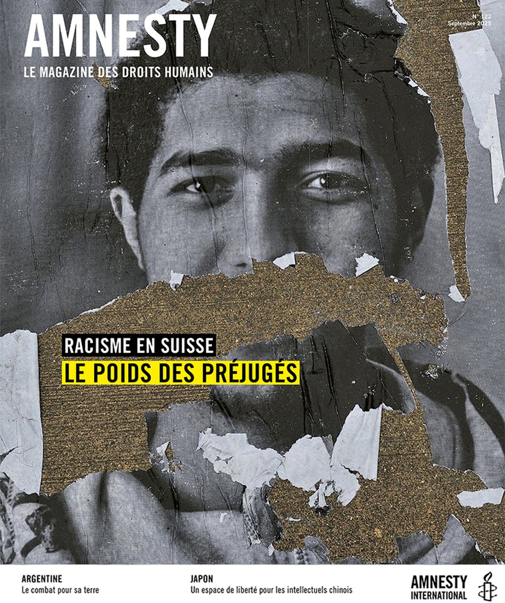 Couverture du magazine AMNESTY sur le racisme en Suisse