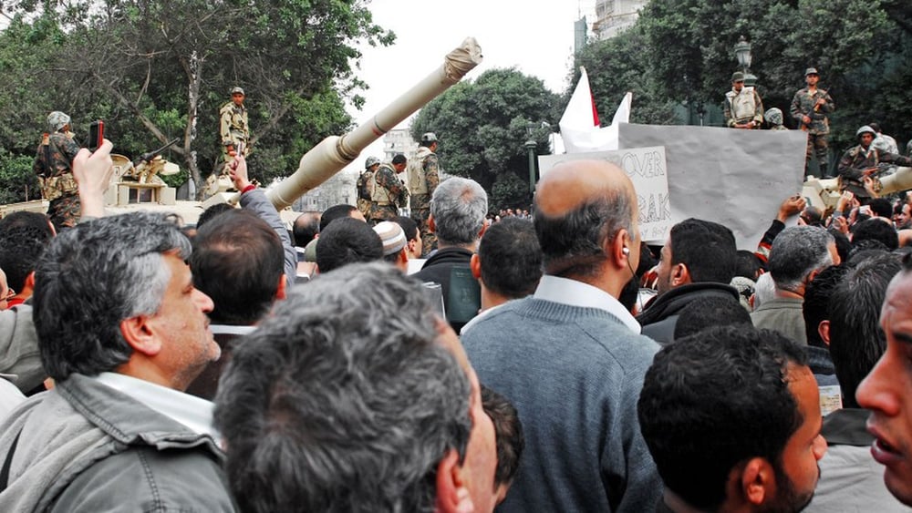 Seit dem Aufstand vom 25. Januar 2011, dem Beginn des «arabischen Frühlings» in Ägypten, wurden politische Proteste brutal unterdrückt – zum Teil mit von Frankreich geliefertem Gerät. © shutterstock.com