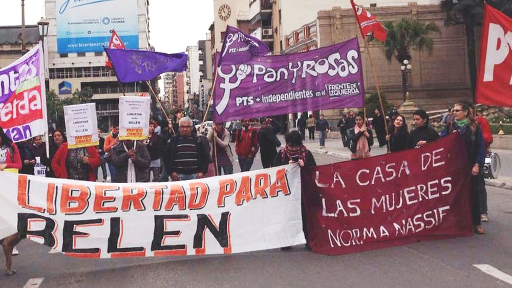 120'000 Unterschriften wurden zu Gunsten von Belén gesammelt. © Amnistía Internacional Argentina