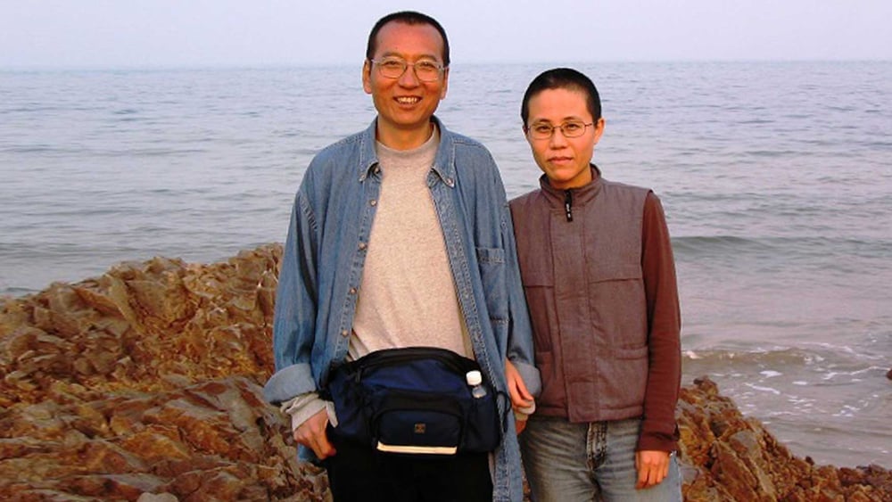 Liu Xia und ihr Ehemann Liu Xiabo (Mai 2005) © Privat