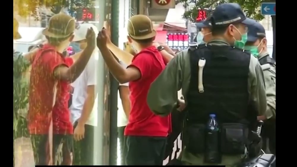 Kein Ende der Polizeigewalt in Hongkong. Hier im April 2019. © Jimmy Lam @everydayaphoto