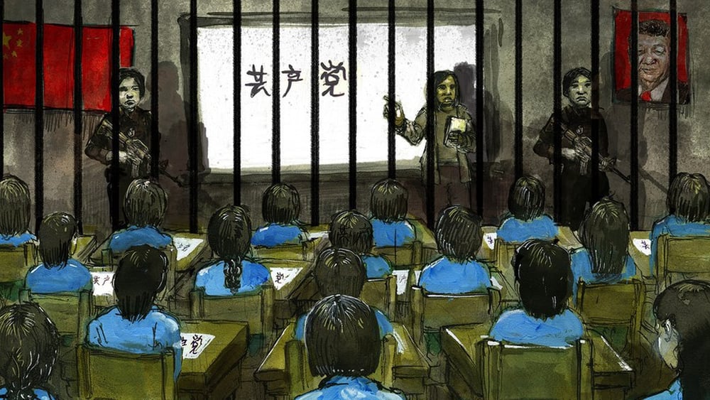 Der heute veröffentlichte Bericht anerkennt das Ausmass der willkürlichen Inhaftierungen und Menschenrechtsverletzungen der chinesischen Regierung an den Uigur*innen. © Molly Crabapple