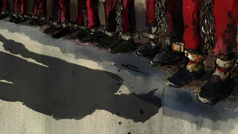 Es braucht eine unabhänige Untersuchung der Menschenrechtsverletzungen, die China in Xinjiang begeht. © Molly Crabapple