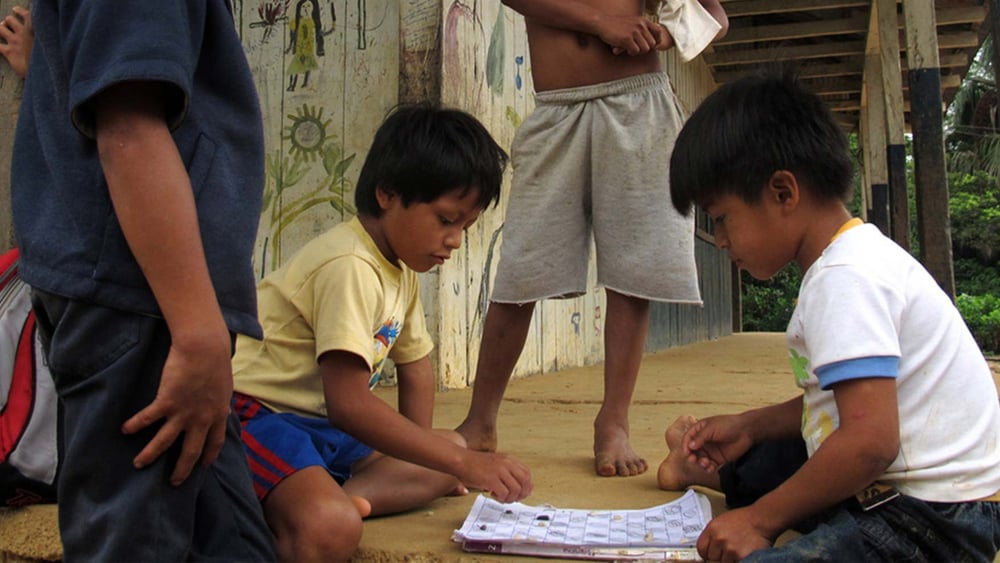 Sarayaku-Kinder © Emma Gascó