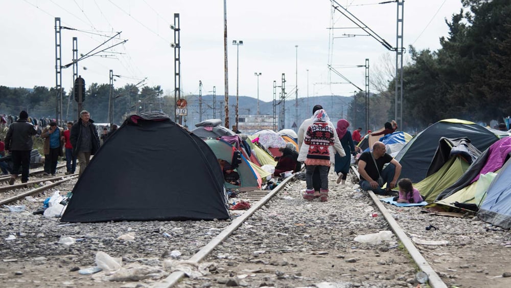 Flüchtlinge in Idomeni, 8. März 2016 © Amnesty International