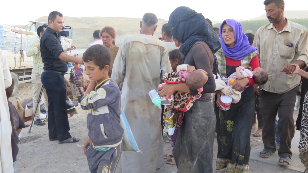 Unter den jesidischen Geflüchteten befanden sich viele Kinder.  © Amnesty International