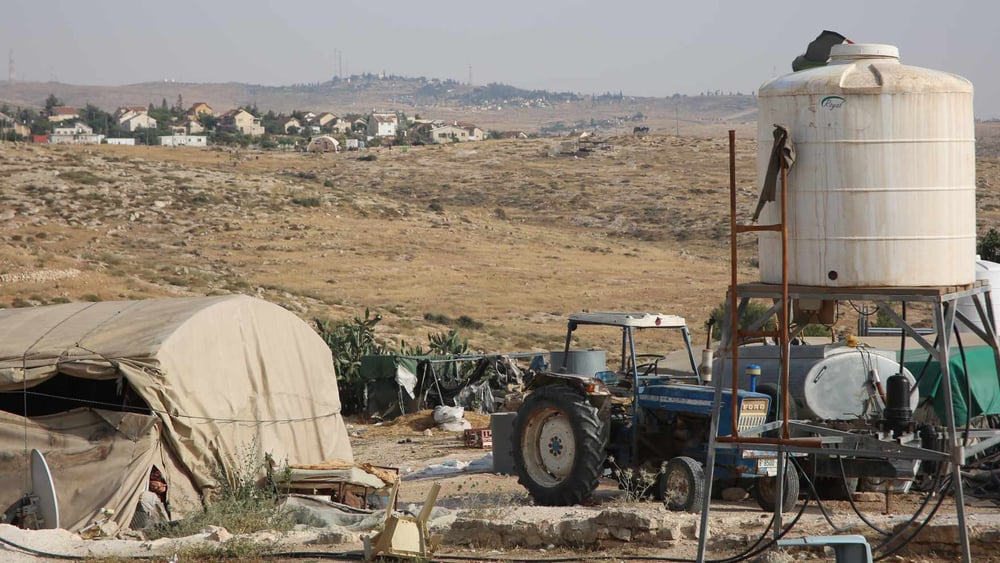 Khirbet Susya, ein palästinensisches Dorf in den besetzten Gebieten, dem die Zerstörung droht. © Amnesty International