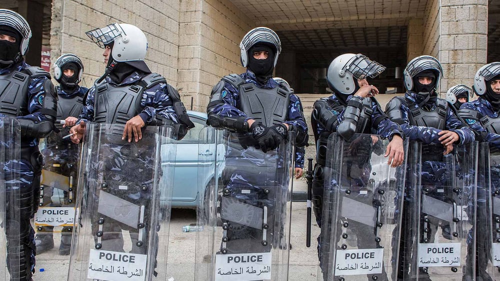 Sicherheitskräfte der palästinensischen Autonomiebehörde  © Edmée van Rijn