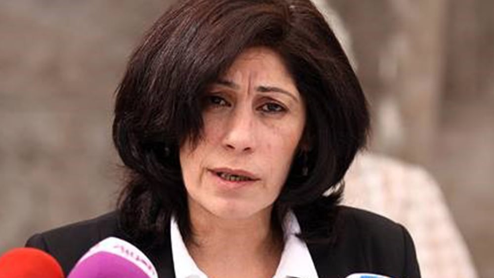Die palästinensische Menschenrechtsaktivistin Khalida Jarrar geriet ins Fadenkreuz der israelischen Militärjustiz © Addameer Prisoner Support and Human Rights Association