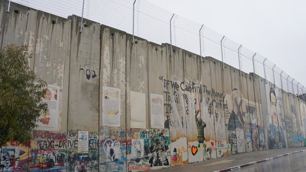 Die Mauer in Bethlehem. © Amnesty International / mre