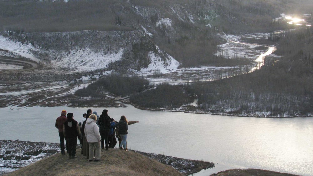 In der kanadischen Provinz British Columbia bedroht ein Staudammprojekt die Lebensgrundlage indigener Gemeinschaften: © Amnesty International Canada