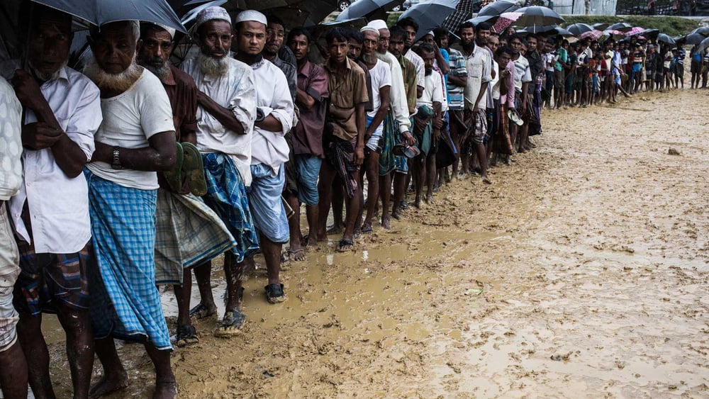 Geflüchtete Rohingya in Bangladesch © Amnesty International