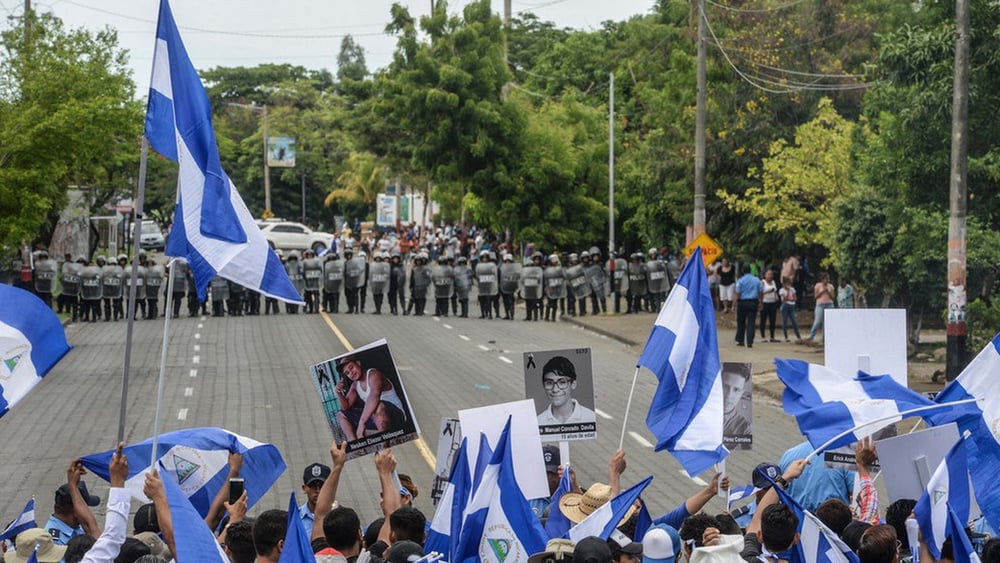 Ersatzbild (nach Ablauf der Bildrechte vom Originalbild) / Protest in Nicaragua © Wilmer Lopez