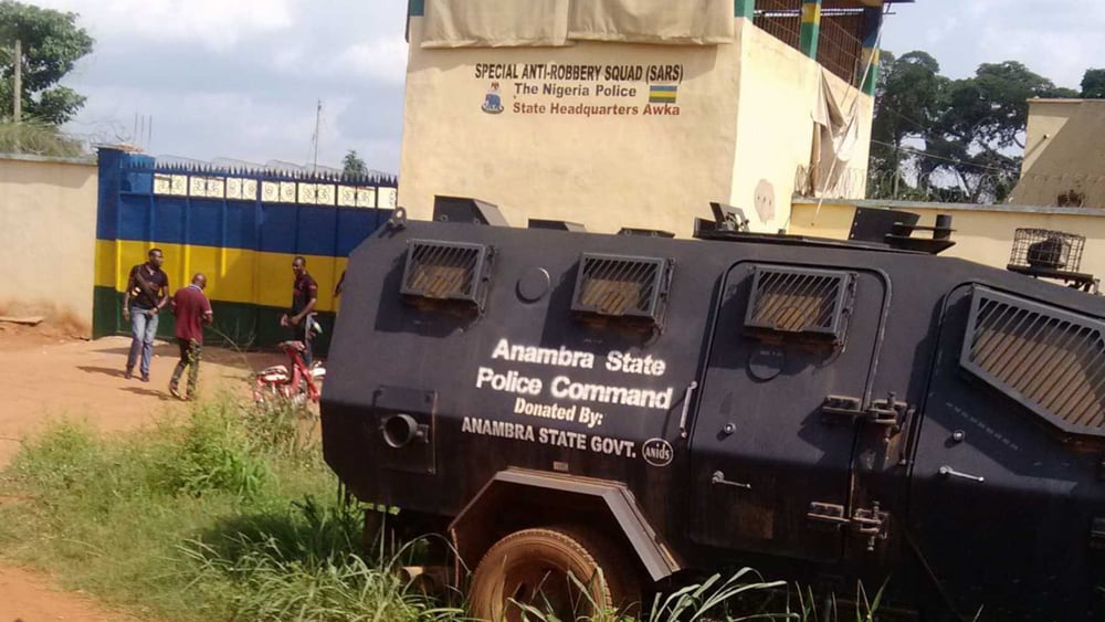 Die Station der SARS in Anambra. © private