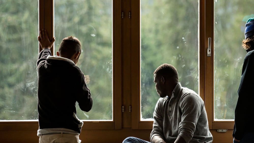 Bundesasylzentrum Glaubenberg, 2016 © KEYSTONE/Alexandra Wey