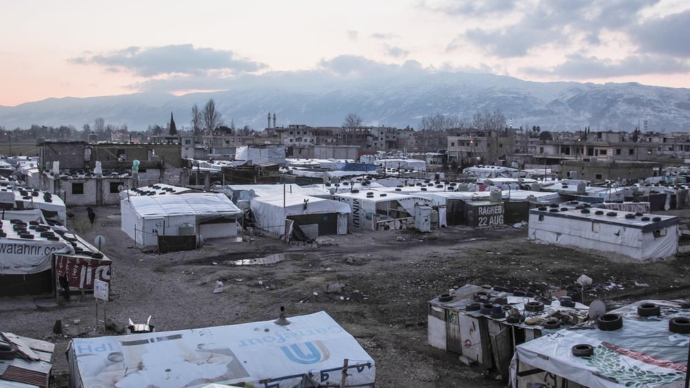 Syrische Flüchtlinge im Bekaa Tal, Libanon © Ali/Syrian Eyes