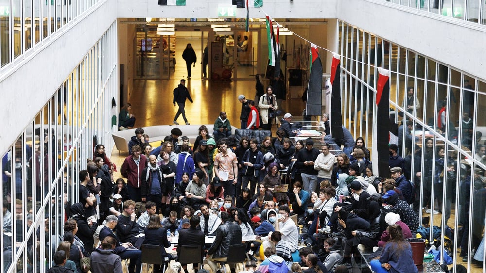 Die Schweizer Universitäten und Hochschulen – wie die ETH Lausanne – sollten friedliche propalästinensischen Solidaritätsaktionen nicht behindern oder mit repressiven Massnahmen beantworten. © Keystone/Noemi Cinelli