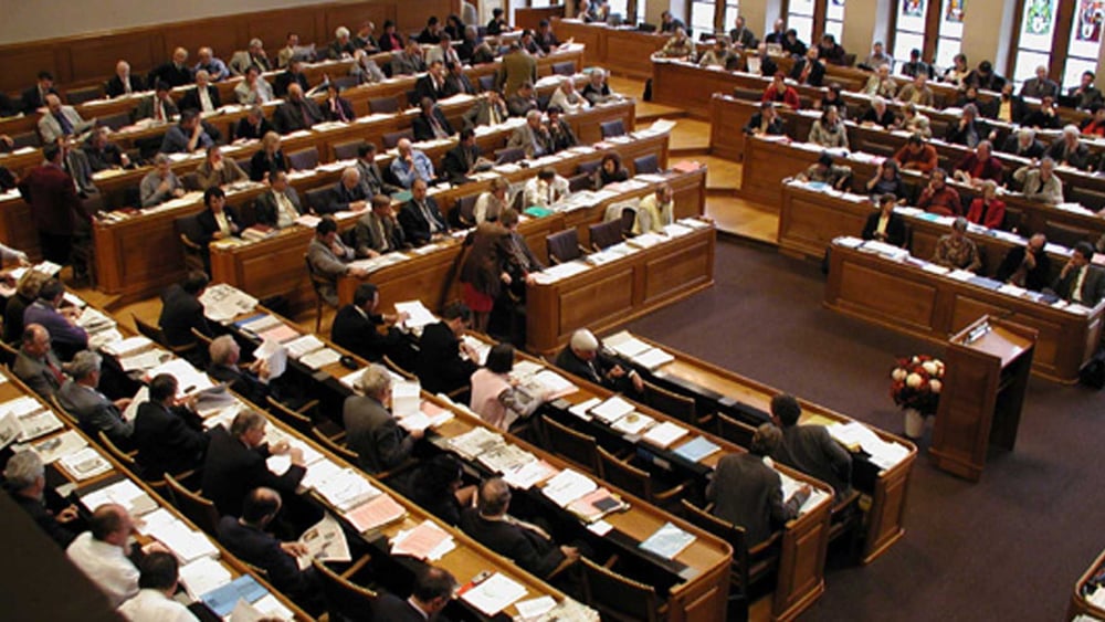 Sitzung des Grossen Rats in Bern. © Andi Jacomet, WebFactory Staatskanzlei/Wikicommons