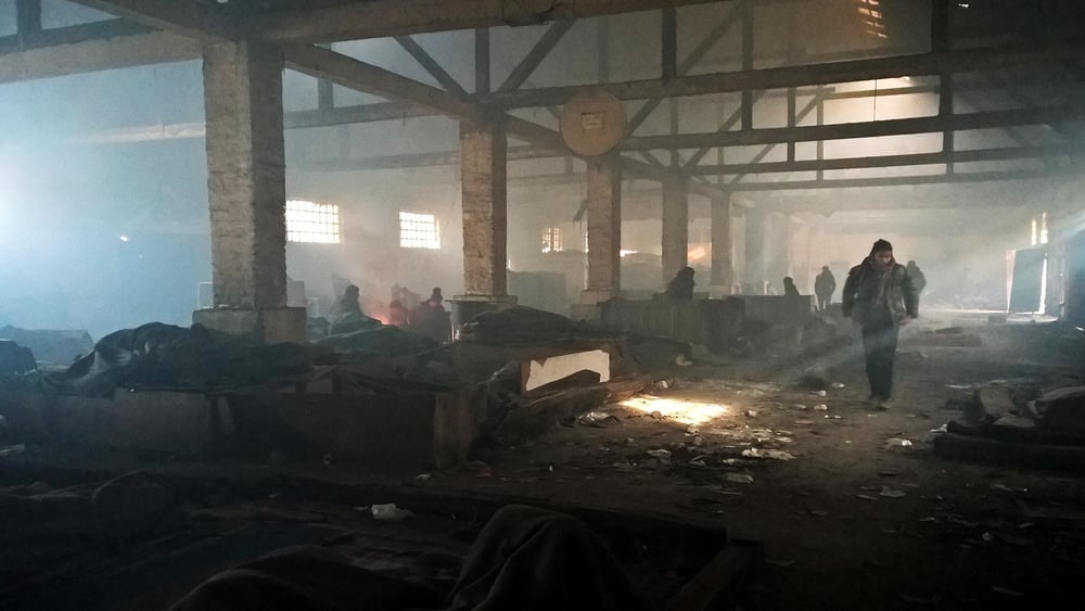 Belgrad, Anfang Januar 2017 © Amnesty International – Klicken aufs Bild für Bildgalerie.