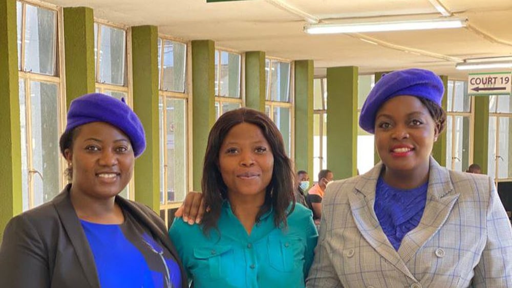 Netsai Marova, Cecillia Chimbiri und Joanah Mamombe © Amnesty International / Vongai Chikwanda, Kuvaniah Moodley