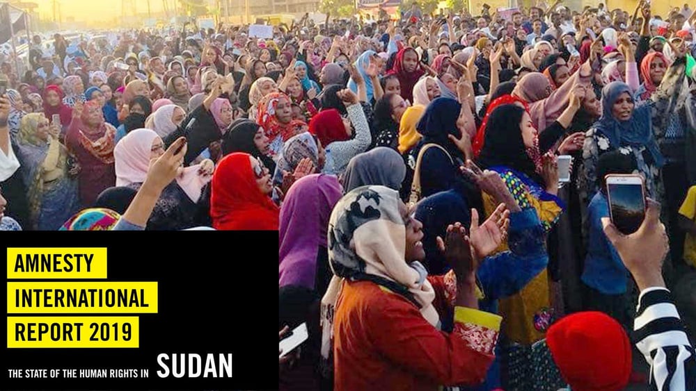 Trotz der massiven Gewalt gegen Demonstrierende gingen sudanesische Frauen zu Tausenden auf die Strasse.  ©  private