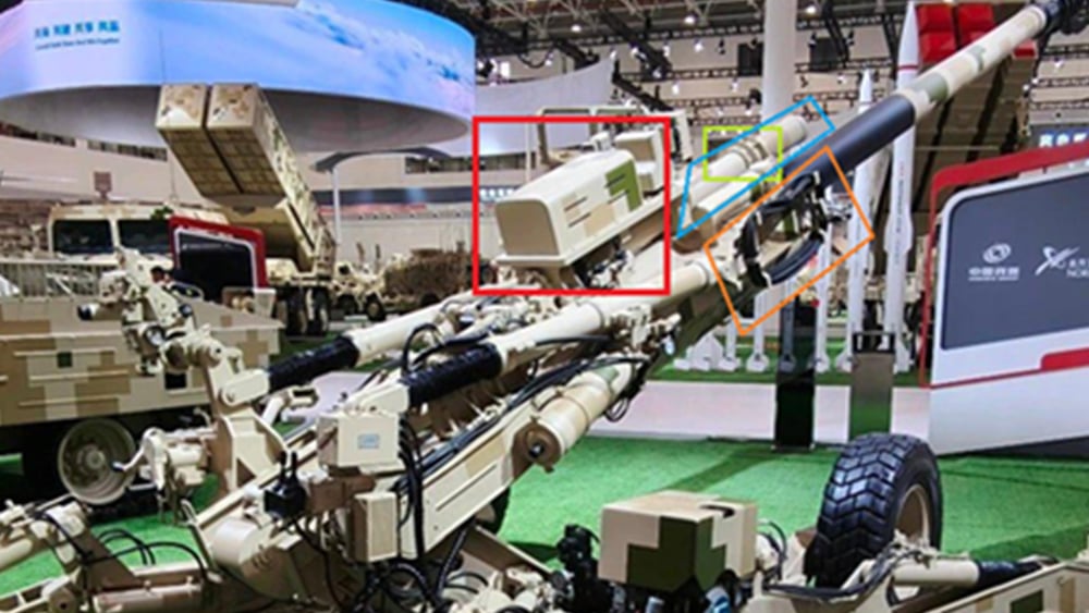 AH-4-Haubitzen der Norinco Group © Amnesty International