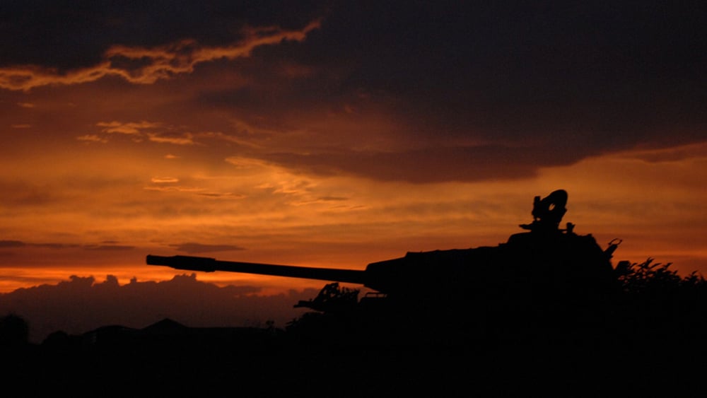 Ein Panzer im Südsudan ©TIM McKULKA/UNMIS