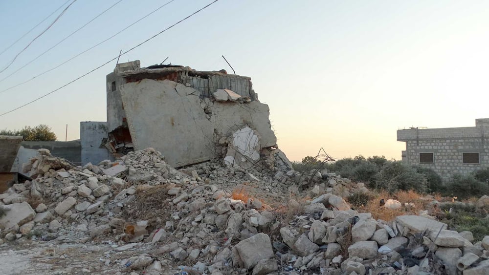 Zerstörtes Haus in Idlib . © MuscleMan29 / shutterstock