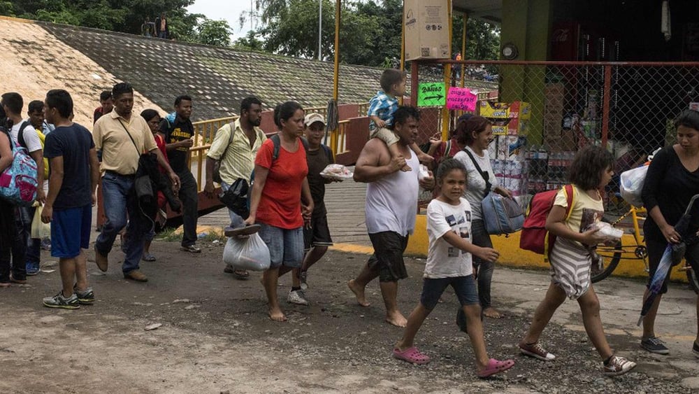 Illegales Vorgehen: Die US-amerikanischen und mexikanischen Behörden weisen Asylsuchende an, ihren Namen auf eine Warteliste zu setzen, anstatt ihnen zu erlauben, direkt an der Grenze Asyl zu beantragen.