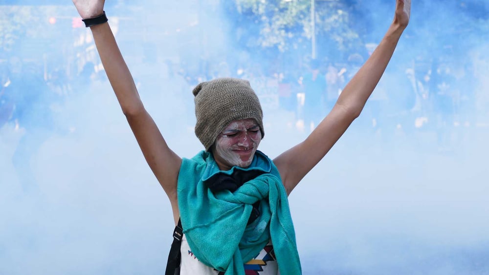 Ab dem 4. April wurden gemäss offiziellen Angaben mindestens 60 Menschen im Kontext der politischen Krise getötet und 1000 verletzt. © Amnesty International