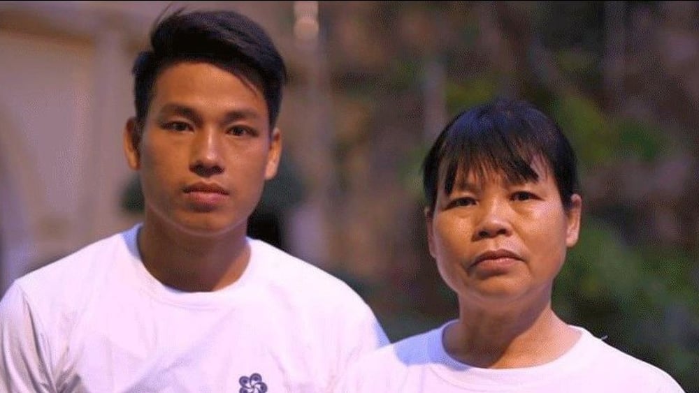 Trinh Ba Tu und seine Mutter Can Thi Theu © Privat