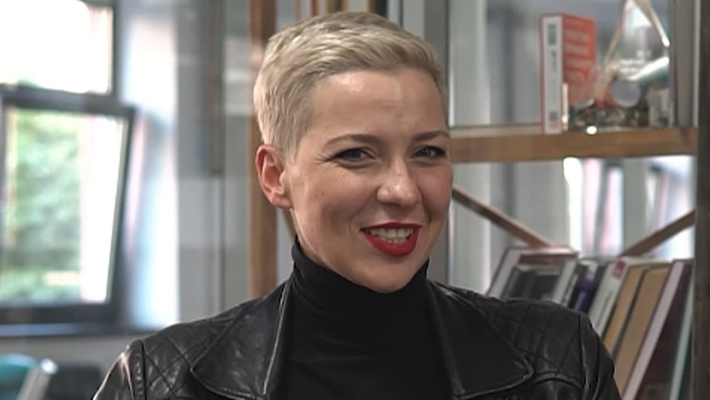 Maria Kolesnikowa, im August 2020. © GomelTube / CC BY Wikimedia