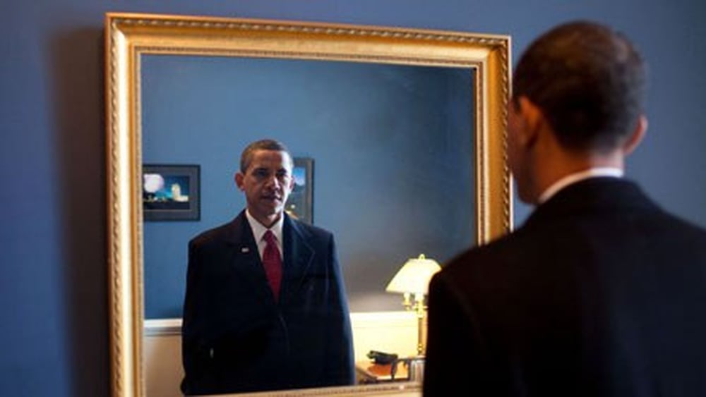 Barack Obama kurz vor seiner Vereidigung 2009. © Pete Souza