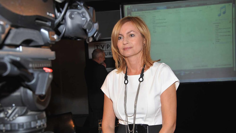 «Fürchtet euch nicht»: Katarzyna Janowska, die bisherige Chefin des Senders TVP Kultura, hat gekündigt. © Polish Press Agency / TVP/Irenusz Sobieszczuk