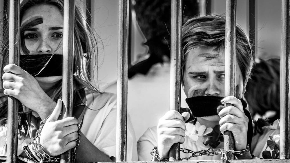 Demonstration in Island gegen die Kriminalisierung von LGBTI. © Petur Fridgeirsson