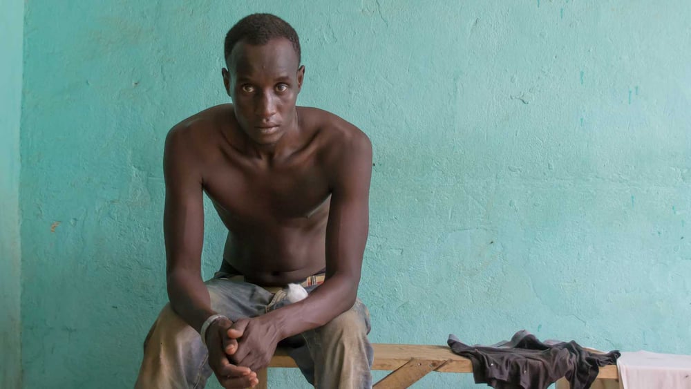 Manumbe N’Diaye fand im Haus der Migranten Unterschlupf. © Bettina Rühl.