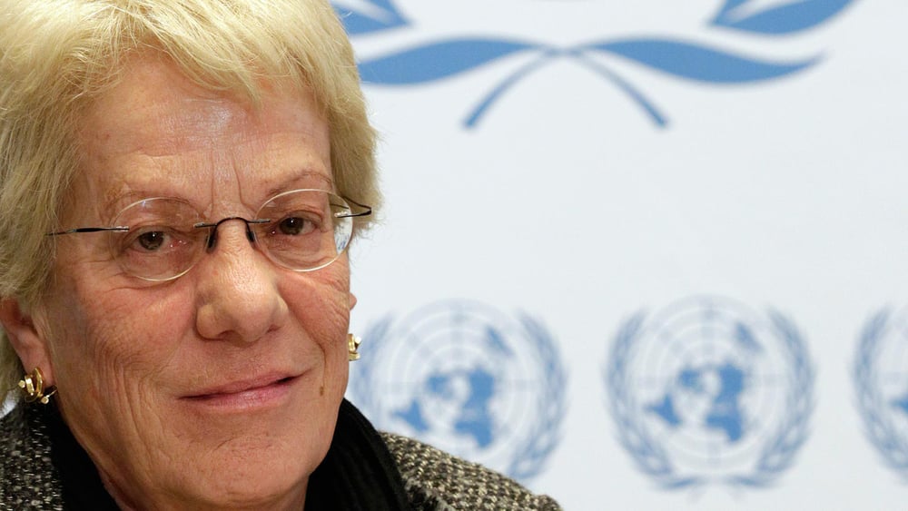 Carla del Ponte. © Reuters / Denis Bailbouse