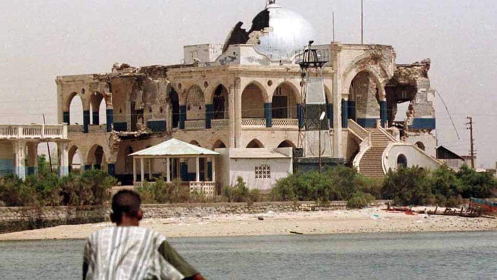 Der Palast, den zuletzt der äthiopische Kaiser Haile Selassie genutzt hatte, wurde im Befreiungskrieg zerstört. Die Ruine wird als Symbol des Sieges Eritreas über Äthiopien so stehen gelassen. © Reuters / George Mulala