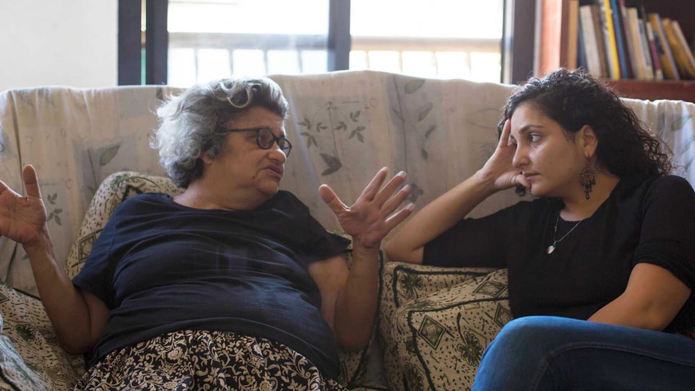 Zwei Generationen einer Familie, die sich für Menschenrechte einsetzen: Leila Soueif und Tochter Mona. © Badria Samir.