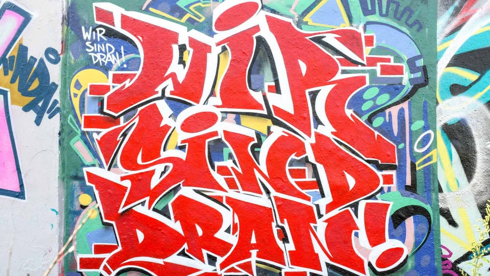 Graffiti von Jadore Tong, Foto: Sarah Eick