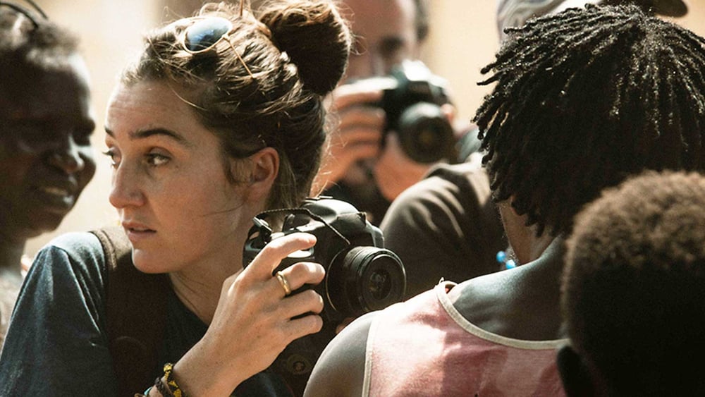 Nina Meurisse beeindruckt in der Rolle von Camille Lepage. © trigon-film.org