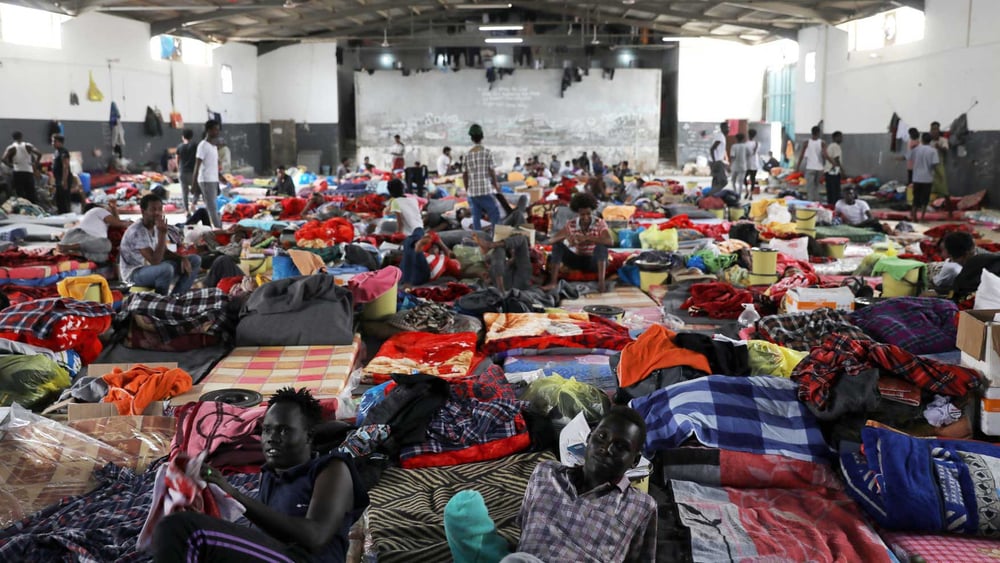 Die libyschen Internierungslager für Flüchtlinge stehen immer wieder in der Kritik. © Reuters / Ahmed Jadallah