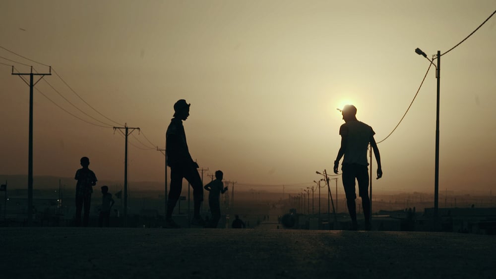 «Wir wollen kein Mitleid, sondern eine Chance», sagt Mahmoud im Film «Captains of Zaatari». © trigon-film