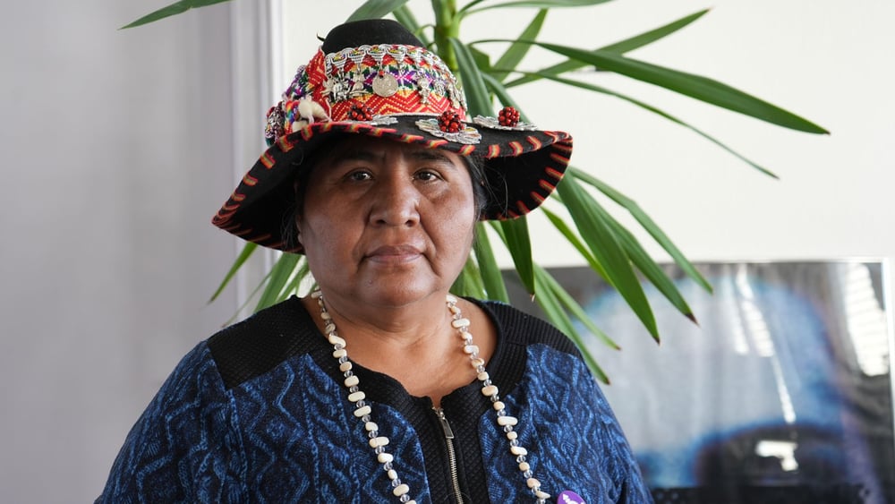 «Wir werden vom Staat vernachlässigt», sagt die peruanische Aktivistin Lourdes Huanca. © Amnesty International