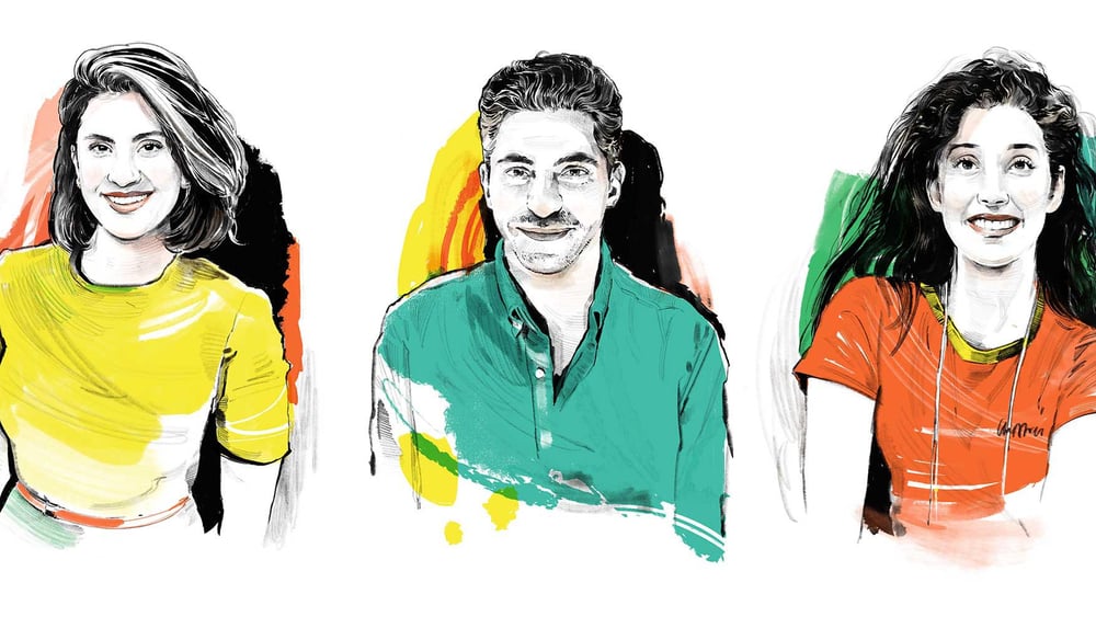 Loujain al-Hathloul, Raif Badawi und Manahel al-Otaibi (v.l.n.r.) bezahlen einen hohen Preis für ihre Menschenrechtsarbeit. © André Gottschalt