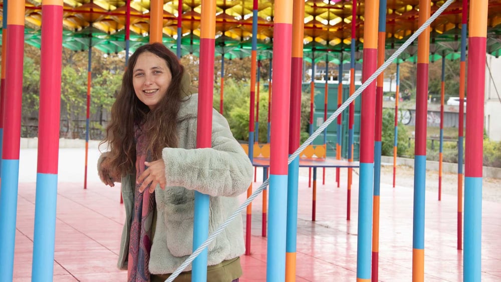 Aleksandra Skochilenko in Berlin. © Tigran Petrosyan