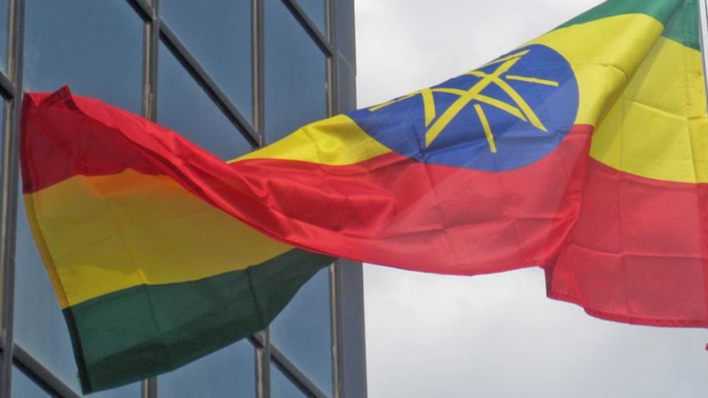 Symbolbild (Fahne der äthiopischen Flagge) © Amnesty International